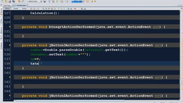 Create calculator in Java Swing | part 2 смотреть онлайн