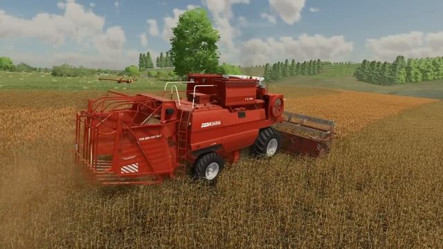 FS 22 - Карта БУРЛАКИ. Начало УБОРОЧНОЙ. Уборка СОРГО. Первый ДОХОД с ПРОИЗВОДСТВА # 14 смотреть онлайн