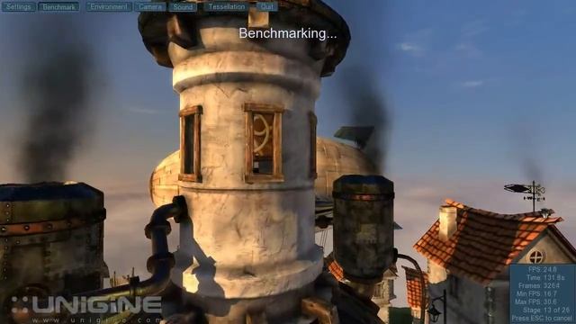 Unigine Heaven 2.1 Ati Radeon HD 3850 - AD_SnaKe смотреть онлайн