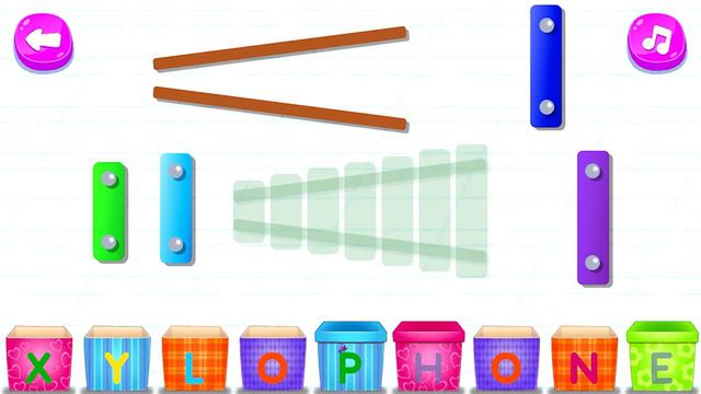 Learn To Pronounce XYLOPHONE Bini Bambini Video