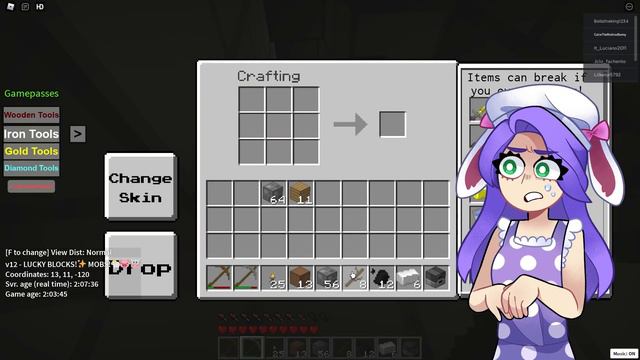 I PLAYED Actual MINECRAFT In ROBLOX! (Roblox) смотреть онлайн