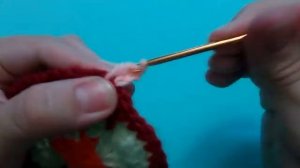 Сидушка на стул из мотивов. Африканский цветок. Вязание крючком для начинающих.