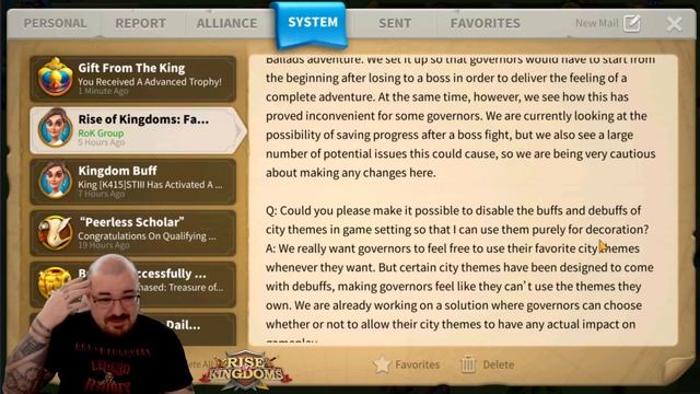 Face to Face with Developers Q/A - NERF TO AOE and LOST KINGDOM REWARDS - Rise of Kingdoms смотреть онлайн