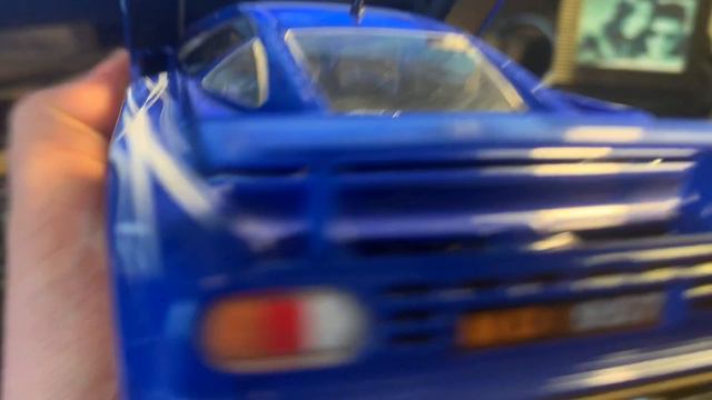 Обзор модели Bugatti 110EB в 1:24 от Bburago смотреть онлайн