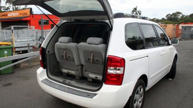 2008 Kia Carnival VQ EX White 4 Speed Automatic Wagon смотреть онлайн