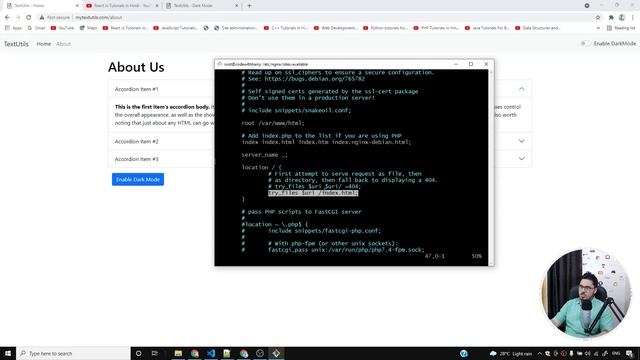 Fixing Issues & Wrapping up TextUtils | Complete React Course in Hindi #19 смотреть онлайн