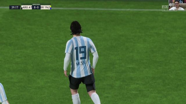 😱 FIFA 24 ⚽Neymar, Ronaldo, Messi y Maradona jugando por Argentina contra Brasil de Pelé y Garrinch смотреть онлайн