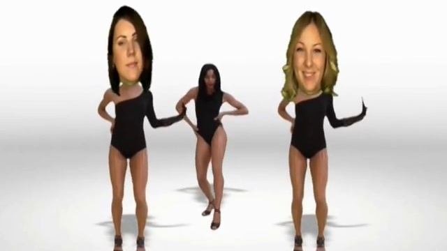 Прикольные танцы на корпоративе 2014. Танцуюшие головы. Dance Heads - 1