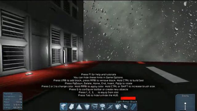 Space Engineers - Building A Space Station - Walkthrough & Construction Timelapse смотреть онлайн