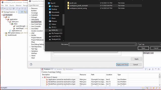 Java Eclipse Intro 3 - Installing JavaFX смотреть онлайн