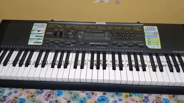 casio keyboard Lightly song on casio keyboard ctk2000 please like and subscribe my channel смотреть онлайн