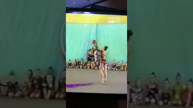 Очень красивое выступление!!! Художественная гимнастика. Екатерина Пирожкова смотреть онлайн