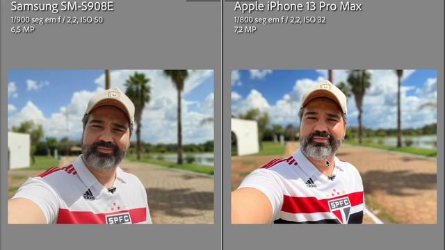 GALAXY S22 ULTRA VS IPHONE 13 PRO MAX - TESTE DE CAMERA