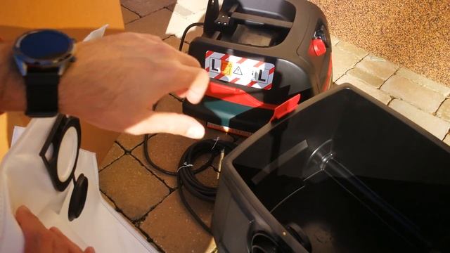 Unpacking / unboxing all-purpose vacuum cleaner Metabo ASR 25 L SC 602024000 смотреть онлайн