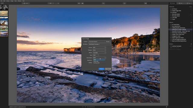 luminar 4 Tutorials || Part 9 || How To Export Your Photos For Social Media The Web and Print смотреть онлайн