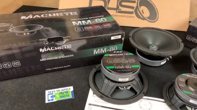 JUST RELEASED DEAF BONCE MACHETE 6.5 & 8” PRO AUDIO MID RANGE TOUR L! MM-65 MM-80 смотреть онлайн