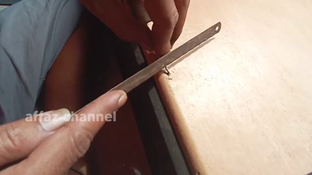 CARA BUAT JARUM SOL SEPATU YANG MUDAH. How to make a simple sole tool смотреть онлайн