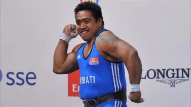 El Baile de Competidor en los Juegos Olimpicos RIO 2016 - Pesas David Katoatau de Kiribati смотреть онлайн