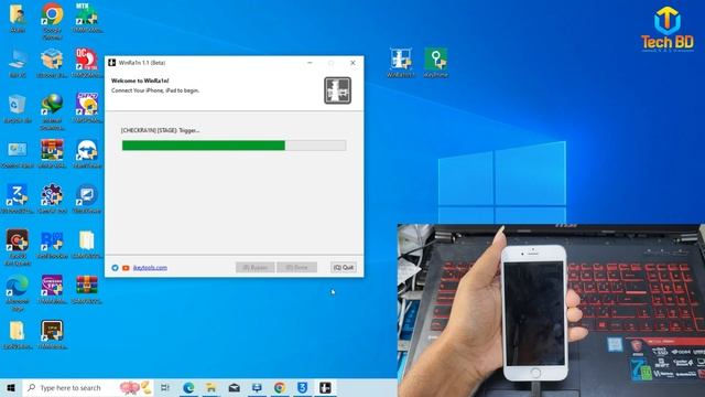 iphone 6 iCloud Bypass iOS 12.5.7 Unlock iCloud Activation Locked bypass ikeyprime Tool by Akash смотреть онлайн