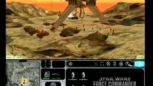 Star Wars Force Commander video game trailer смотреть онлайн