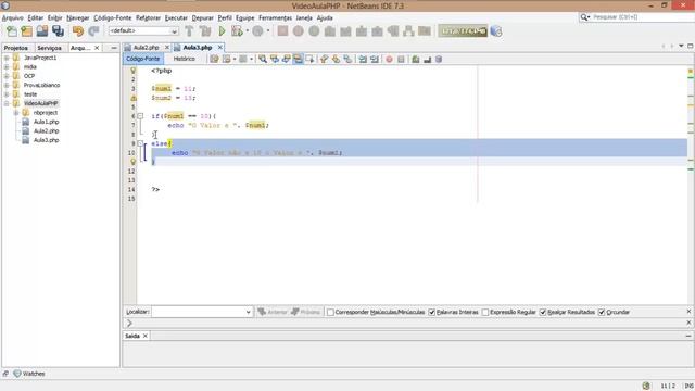 Trabalhando com If/else - Com operadores logicos - PHP - Aula 3 - Gilsimar Silva смотреть онлайн