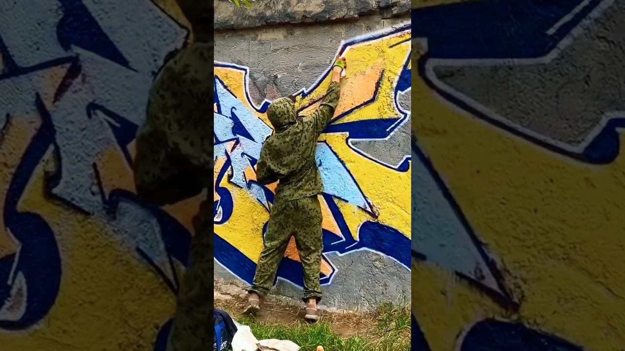 Рисую дикий стиль валиками. смотреть онлайн