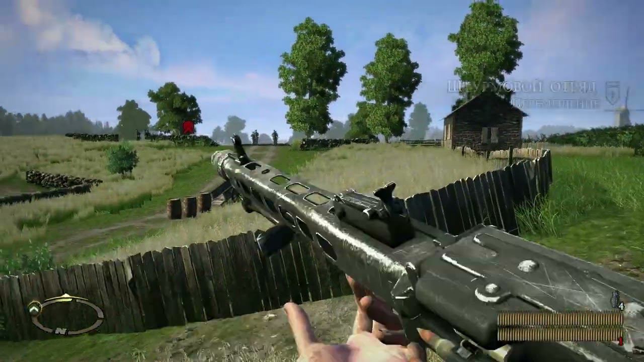 Brothers in Arms. Hells Highway 10 часть Охранять место крушения планера смотреть онлайн