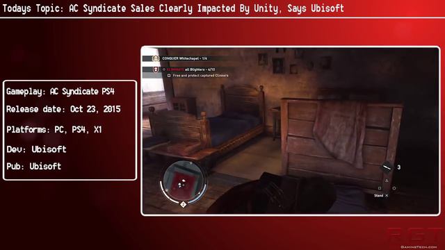 Assassins Creed Syndicate Sales Clearly Impacted By Unity, Says Ubisoft смотреть онлайн