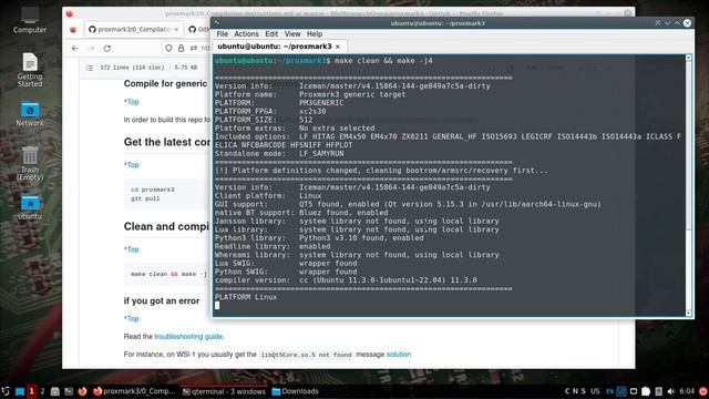 DragonOS Pi64 Proxmark3 Easy 512K W/ Iceman Fork 15864 Setup + Proxmark3GUI (WonVon Store, Pi4)