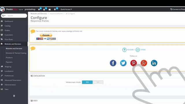 Responsive Iframe - PrestaShop Module смотреть онлайн