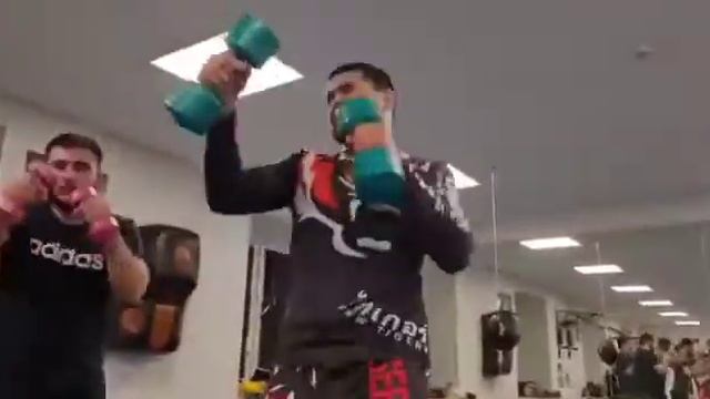 Тренировка #бокс #мма смотреть онлайн