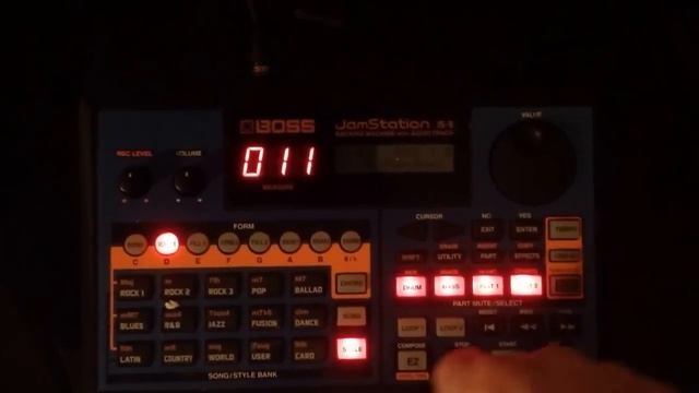 Boss jam-station js-5 -this machine rocks, thousands of different combinations of loops, fills. смотреть онлайн