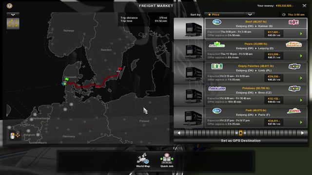 Squirrel Logistics Tandem (Euro Truck Simulator 2) смотреть онлайн