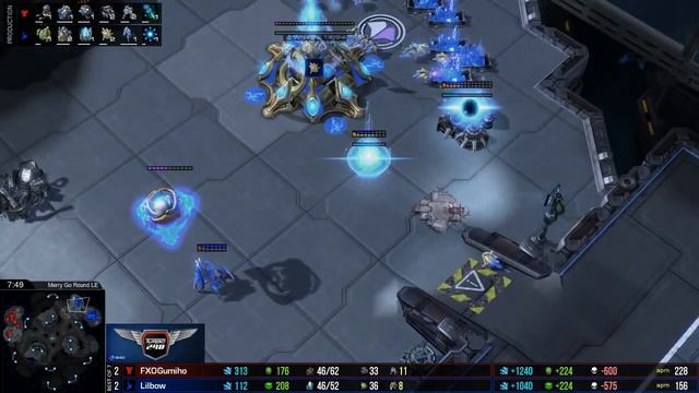 SC2 2015 Gumiho vs Lilbow Game 5 Final EIZO Holiday Brawl Starcraft 2 Tournament смотреть онлайн