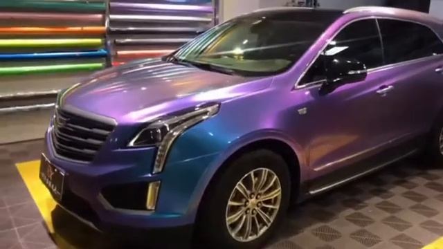 CARLIKE CL-CV-06 CHAMELEON GLOSS BLUE TO PURPLE VINYL смотреть онлайн