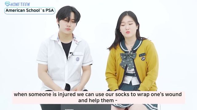 Korean Teens React To American School PSAs That you will NEVER see in Korean School! смотреть онлайн