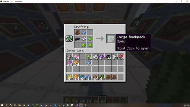 Working Backpacks Datapack! 1.18! Vanilla Minecraft! смотреть онлайн