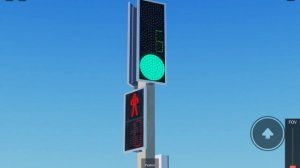 Плоский светофор с таймером | Roblox
