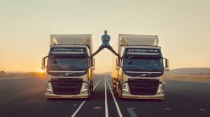 Volvo Trucks The Epic Split feat Van Damme Live Test 6 hd720