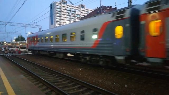 ЛАЗАРЕВСКОЕ 2021. Ж/Д Вокзал — Уезжаем с ЛАЗАРЕВСКОГО на ПОЕЗДЕ 104Ж АДЛЕР — МОСКВА смотреть онлайн