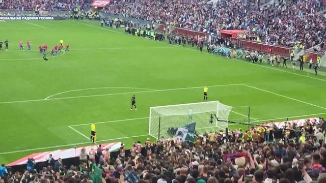 Фанат ЦСКА! Суперфинал Кубка России 11 июня 2023 ЦСКА - Краснадар. Большая спортивная арена Лужники смотреть онлайн
