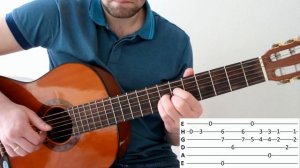 Как играть мелодию из 17 мгновений весны,  разбор песни о далекой родине на гитаре!