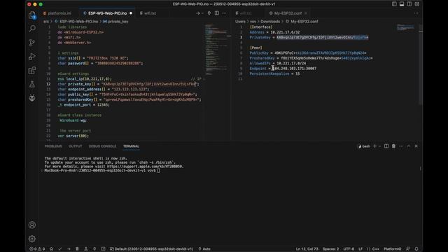 ESP32 Web Hall Sensor with Wireguard смотреть онлайн