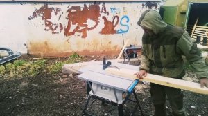 Обзор станка Мак Алистер и роспуск доски 50мм часть 2