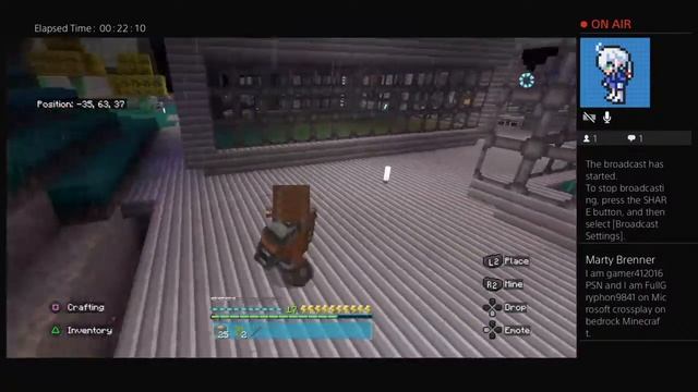 Ps4 bedrock minecraft vr crossplay "Star Space Odyssey" version 1.19.60 смотреть онлайн