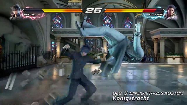 Tekken 7 - Noctis from FInal Fantasy XV DLC 3 Character Reveal | PS4 смотреть онлайн