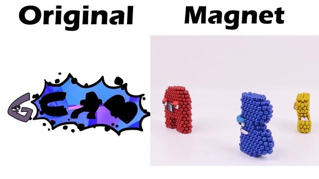 Alphabet Lore Vs Magnet Alphabet Lore - Comparison