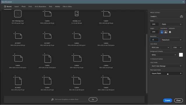 New Document Panel In Photoshop 2022 | First Video | Be Iconic смотреть онлайн