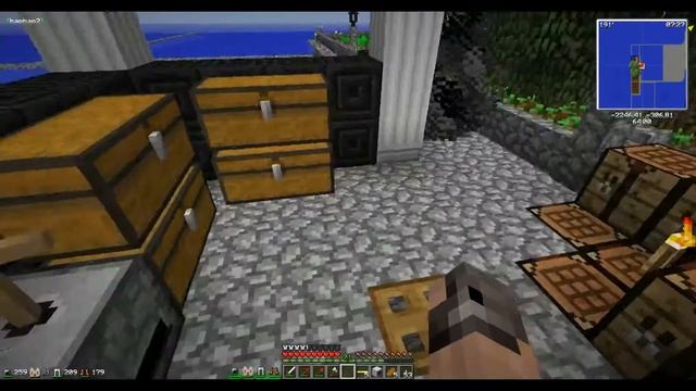 Minecraft: Industrial. Обустраиваем навес(Видео №5) смотреть онлайн