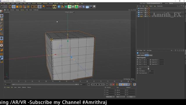 Cinema 4D Malayalam Tutorial Part-1 смотреть онлайн